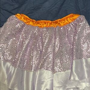 Sparkly Purple and Orange Skirt runDisney